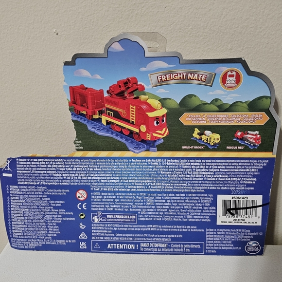 Mighty Express FREIGHT NATE Motorized Red Train  Netflix Series  Toy Train  NEW - Picture 4 of 5
